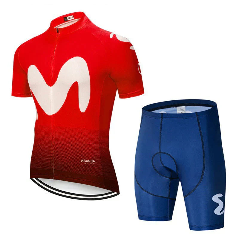 Movistar™ | Set wielerkleding voor professionele wielrenners