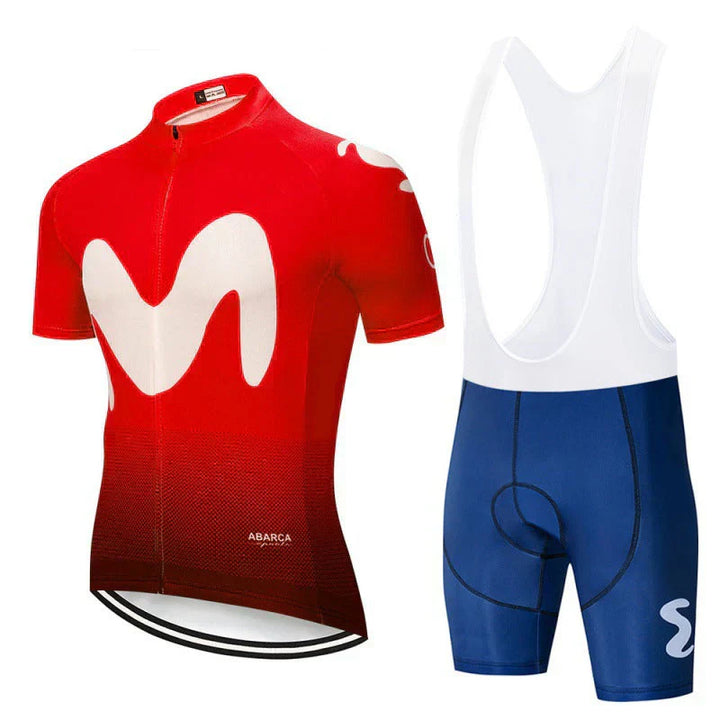 Movistar™ | Set wielerkleding voor professionele wielrenners