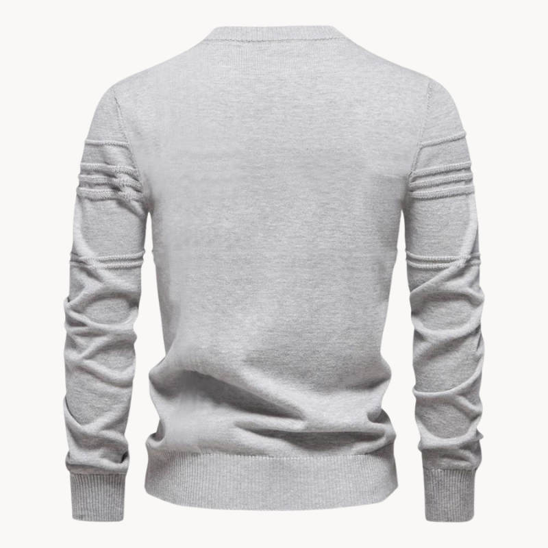 Sem™️ | Stijlvolle herenpullover met ruitdesign