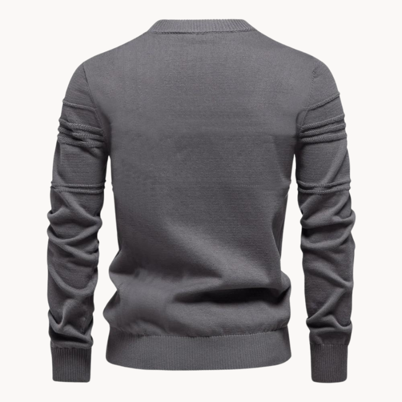 Sem™️ | Stijlvolle herenpullover met ruitdesign