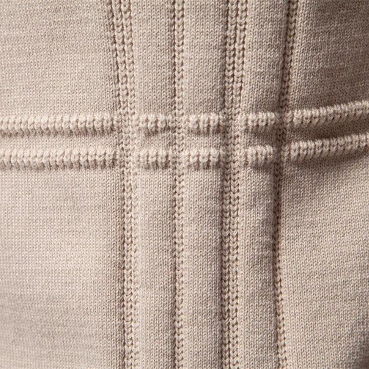Sem™️ | Stijlvolle herenpullover met ruitdesign
