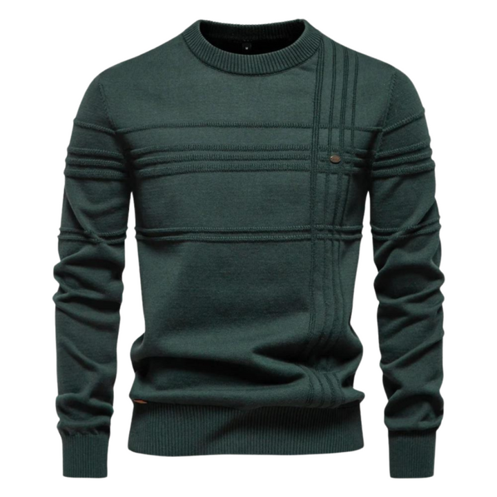 Sem™️ | Stijlvolle herenpullover met ruitdesign