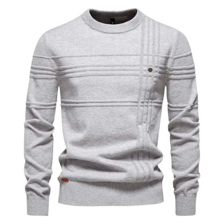 Sem™️ | Stijlvolle herenpullover met ruitdesign